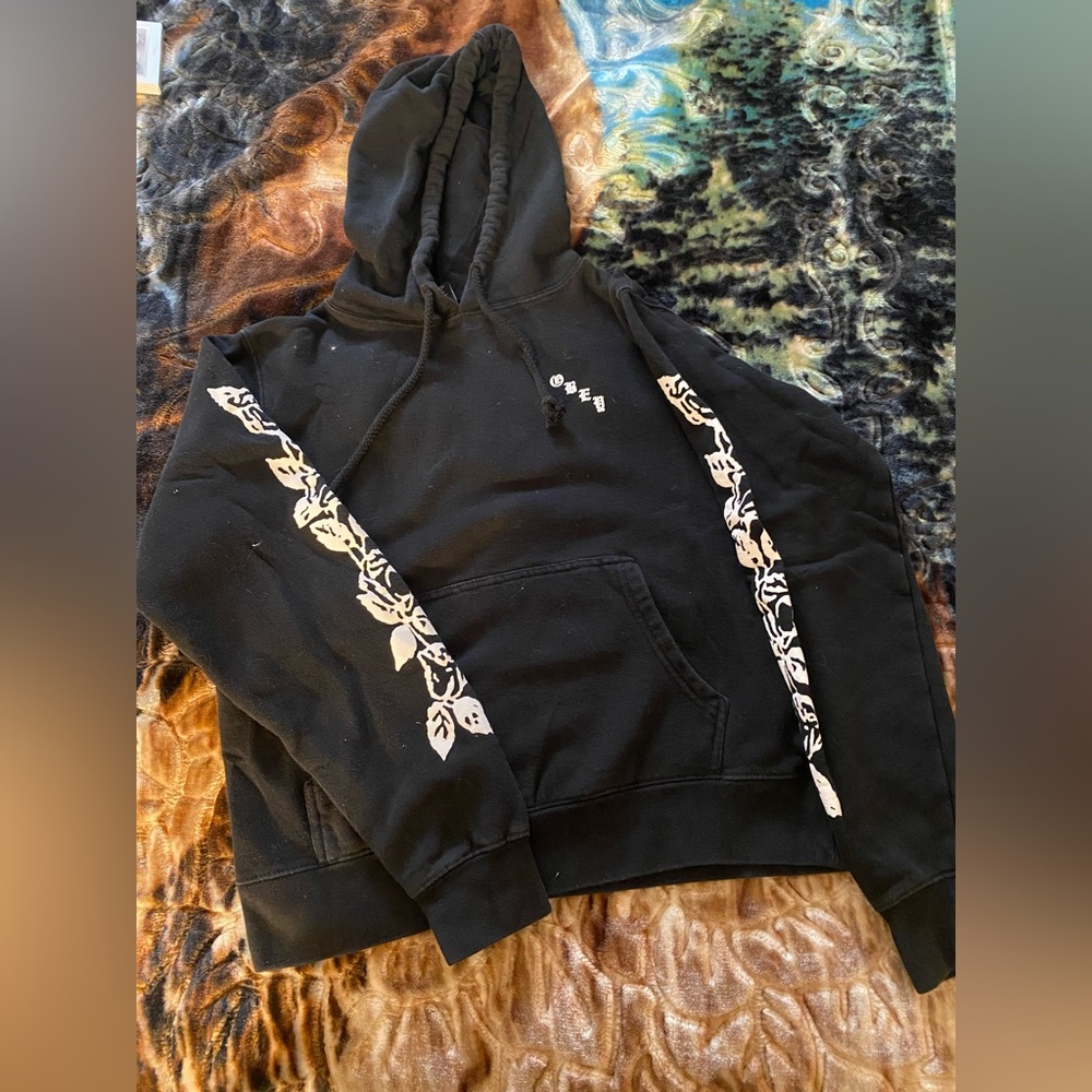 Obey brand, size S, black/white hoodie